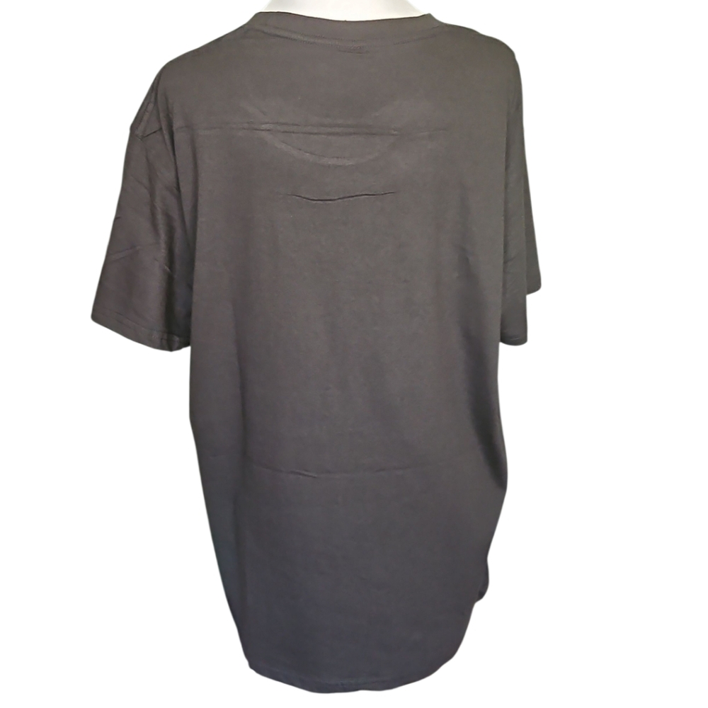 Black Graphic Moon and Star T-Shirt - Picture 5 of 7